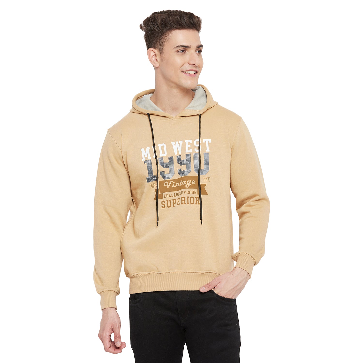 Duke Urban Men Hooded Neck Sweatshirt (MLF3842)
