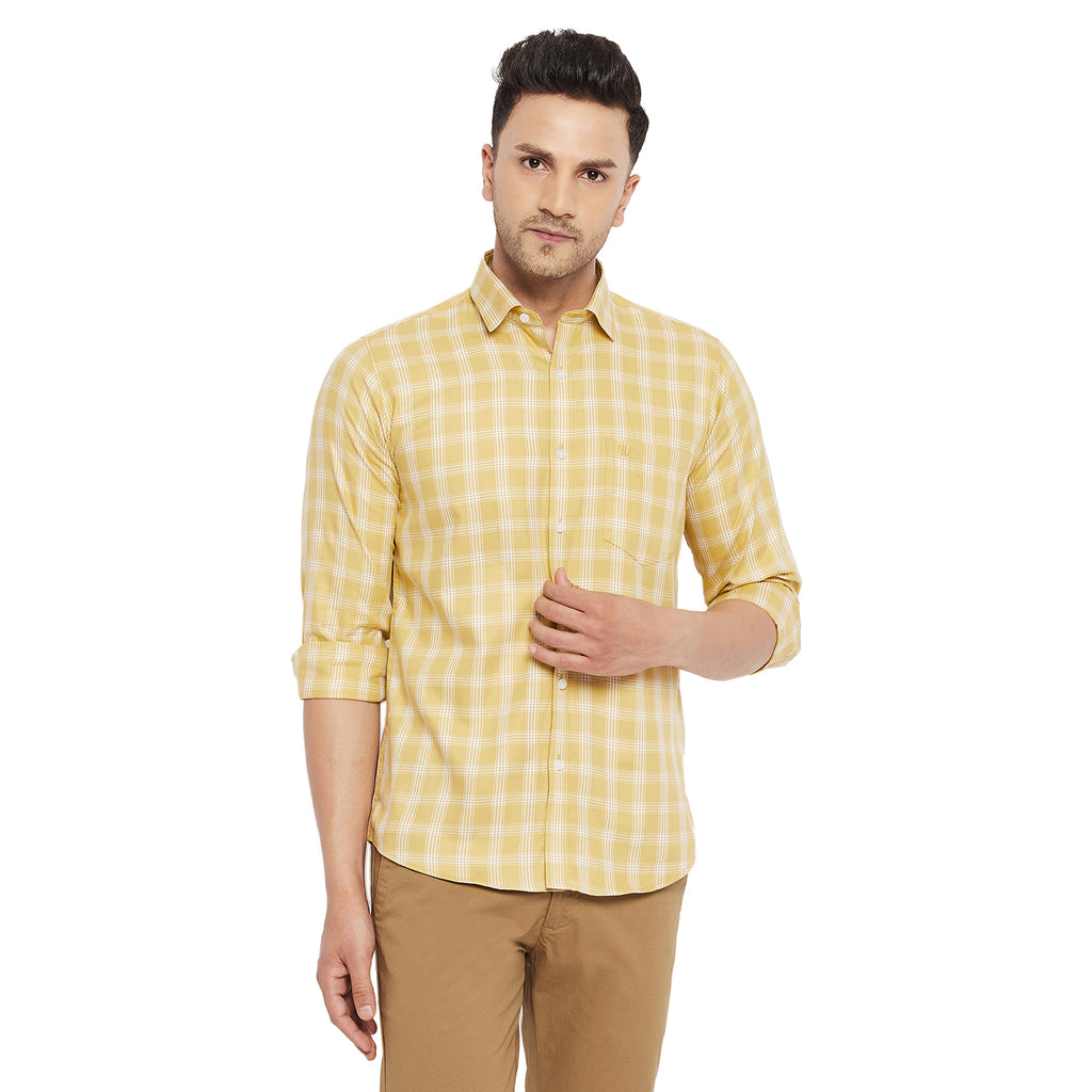 Duke Stardust Men Full Sleeve Cotton Shirt (SDO9CKTA)