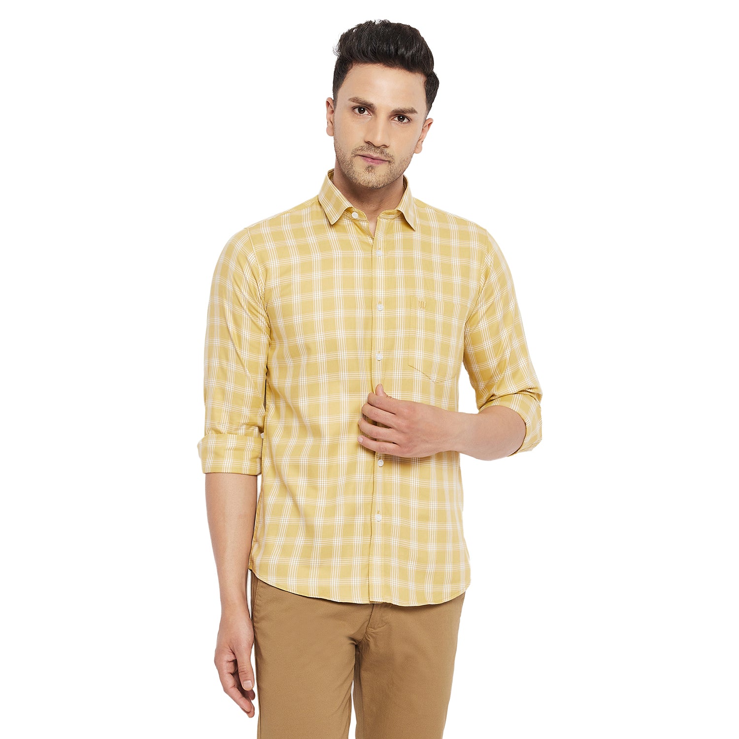 Duke Stardust Men Full Sleeve Cotton Shirt (SDO9CKTA)