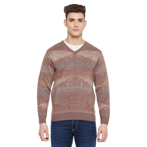 Duke Stardust Men Full Sleeve V Neck Sweater (SDS2066)