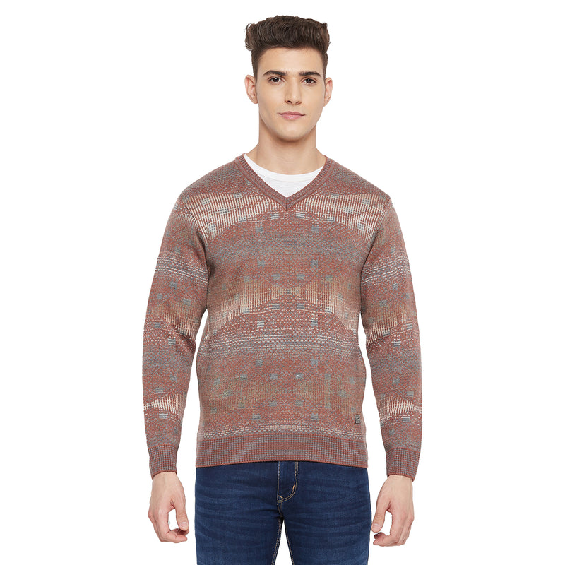 Duke Urban Men Full Sleeve V Neck Sweater (SDS2066)