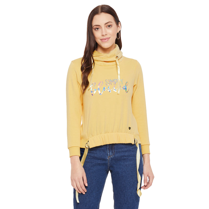 Duke Urban Women Cowl Neck Sweatshirt (LFX758)