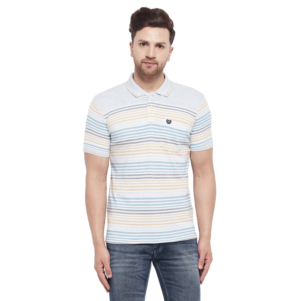 Duke Stardust Men Half Sleeve Cotton T-Shirt (LF5139)