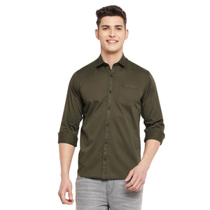 Duke Stardust Men Full Sleeve  Cotton Shirt (SDO5SATR)