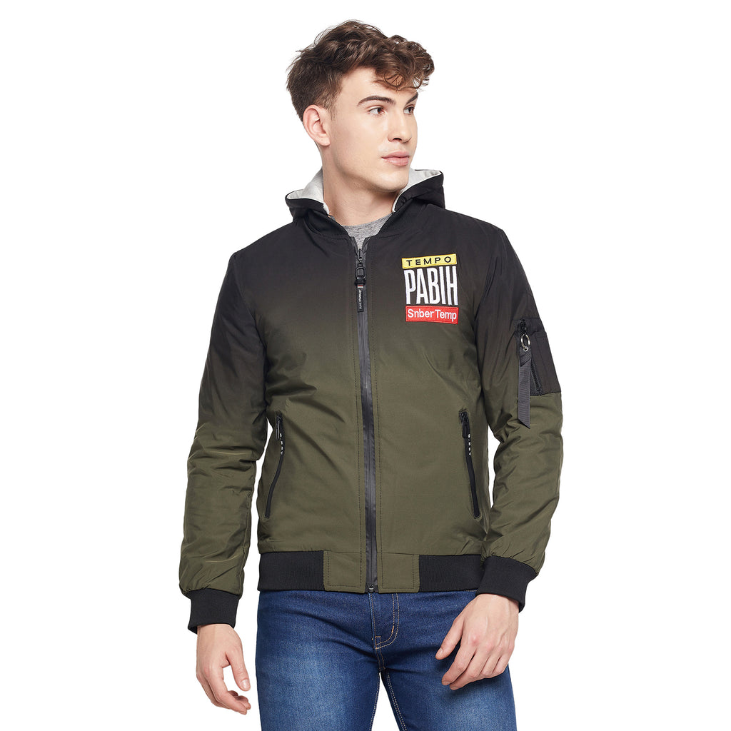 Duke Urban Men Full Sleeve Reversible Hooded Jacket (SDZ946)