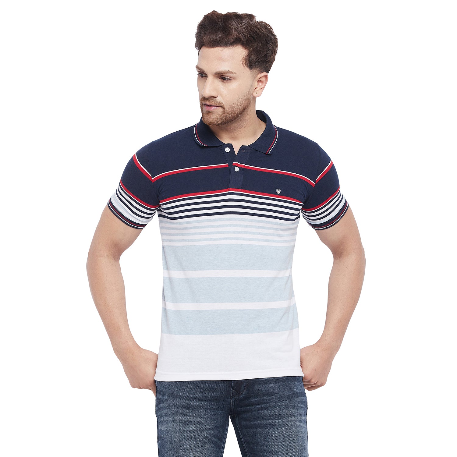 Duke Stardust Men Half Sleeve Cotton T-Shirt (LF5136)