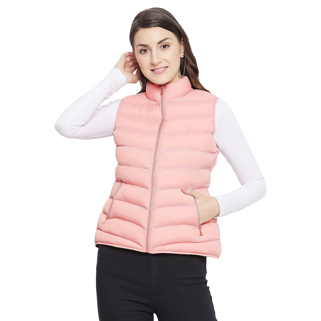 Duke Urban Women Sleeveless Puffer Jacket (SDZ6742)
