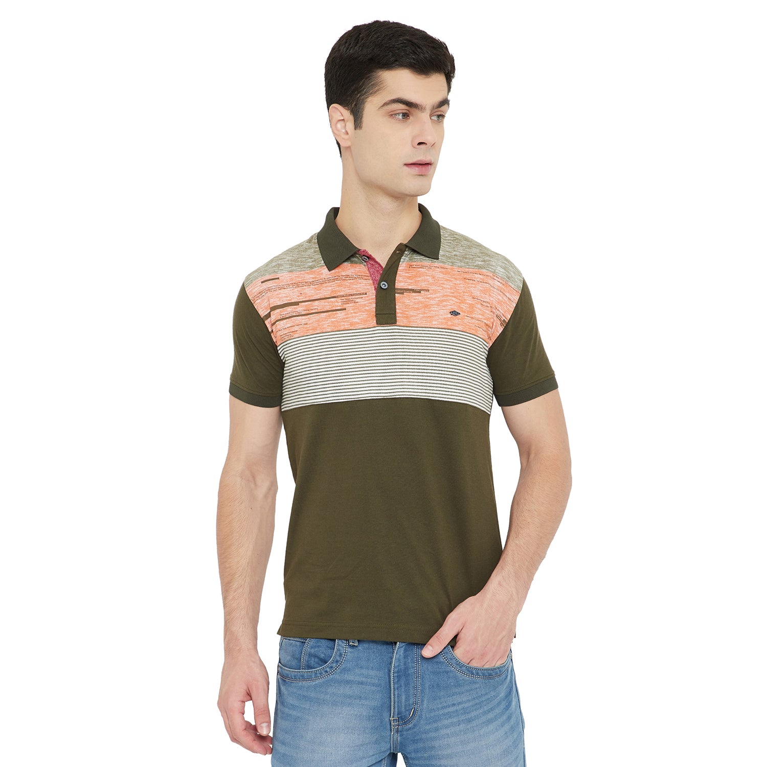 Duke Urban Men Half Sleeve Cotton T-shirt (LQ4505)