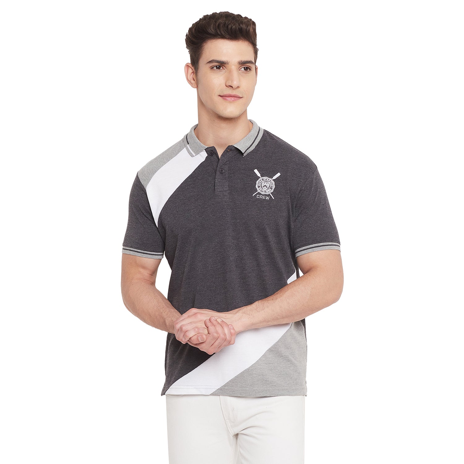 Duke Stardust Men Half Sleeve Cotton T-shirt (LF5267)