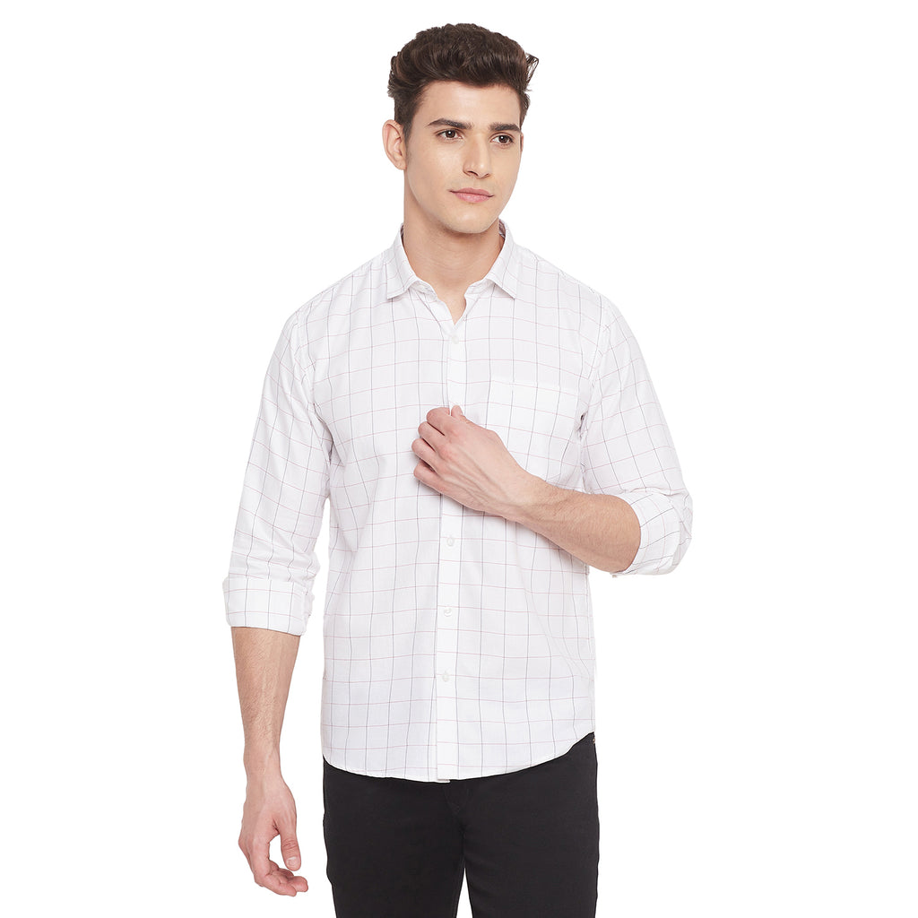 Duke Stardust Men Full Sleeve Cotton Shirt (SDO9CKTB)