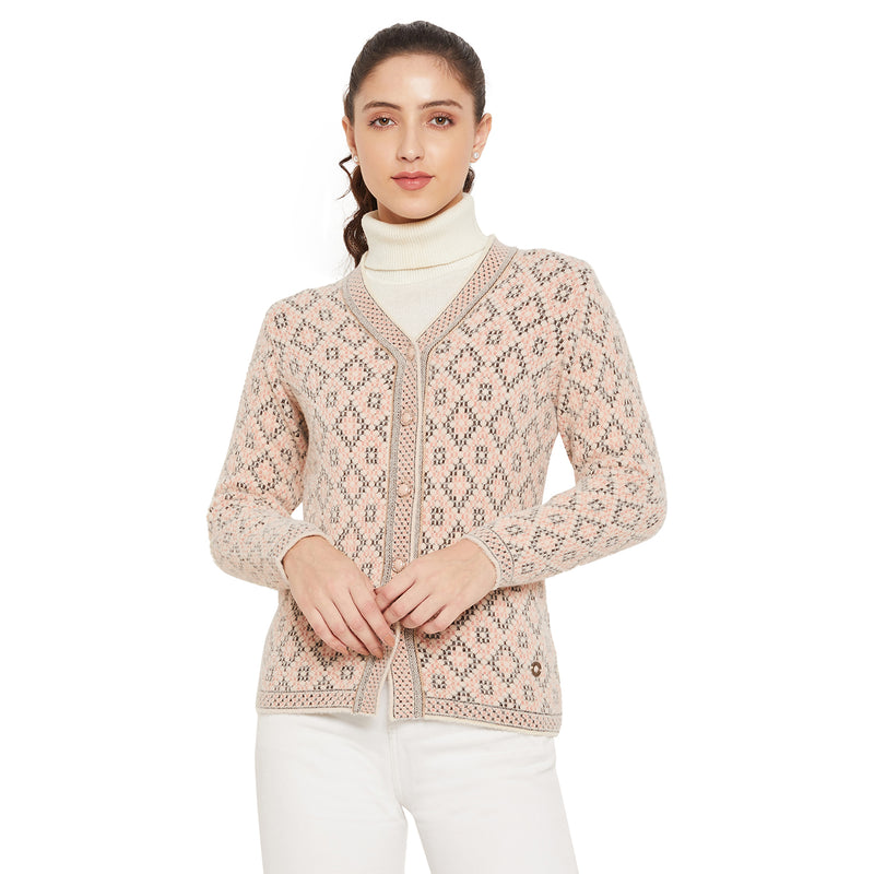 Duke Urban Women Full sleeve V Neck Cardigan (SDS1052)