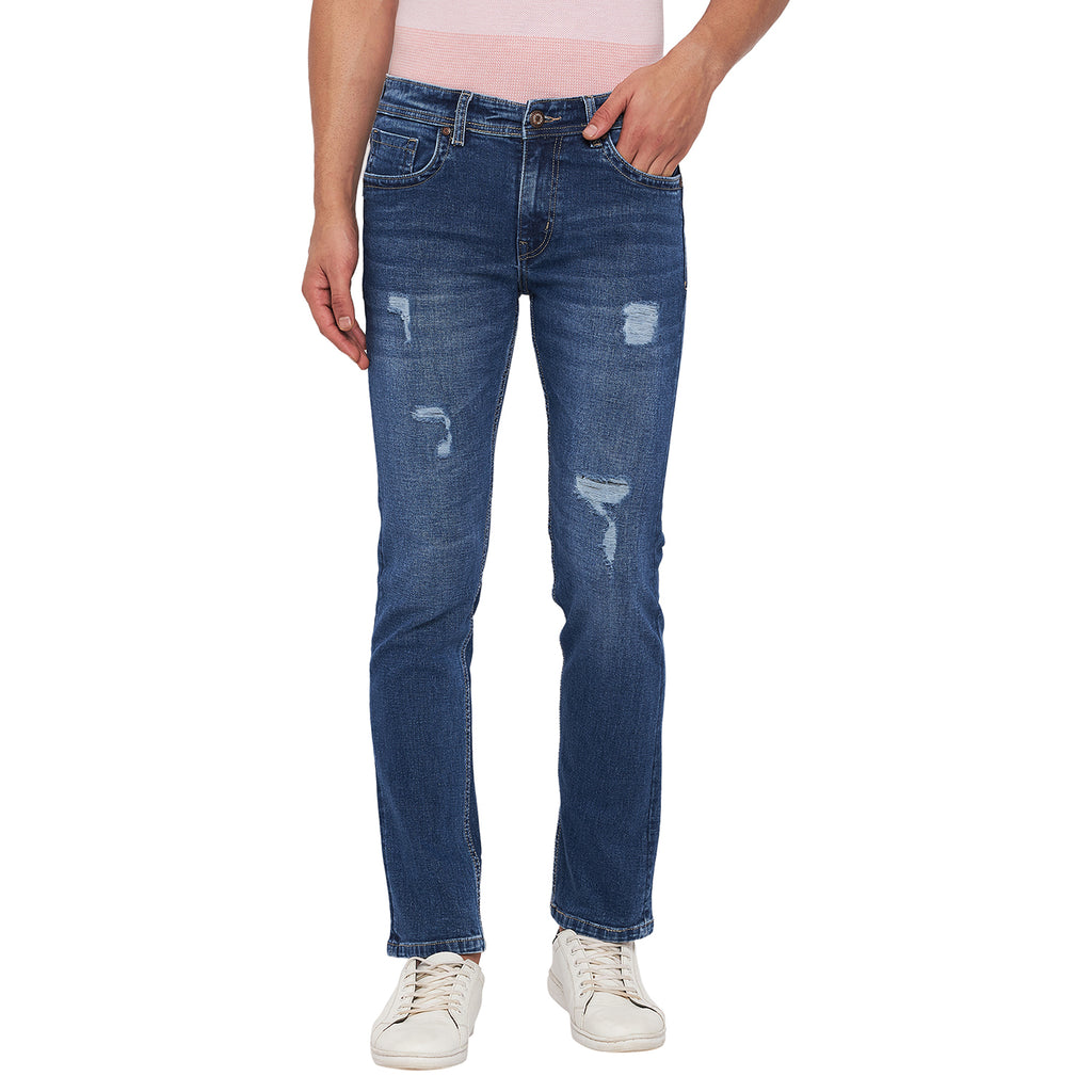 Duke Stardust Men Slim Fit Stretchable Jeans (SDD5319)