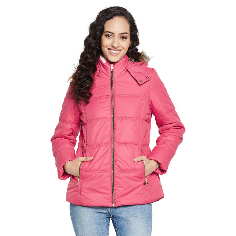Duke Urban Women Full sleeve Hooded Jacket (SDZ1925)