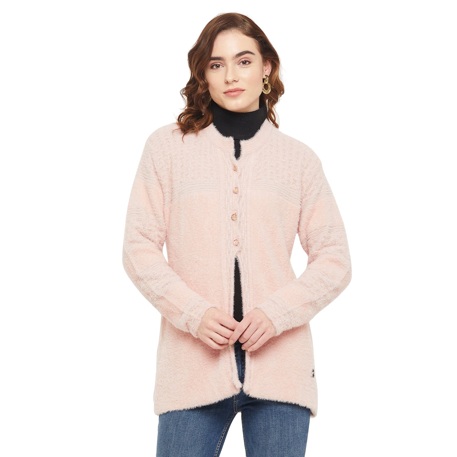 Duke Urban Women Solid Cardigan (SDS9721)