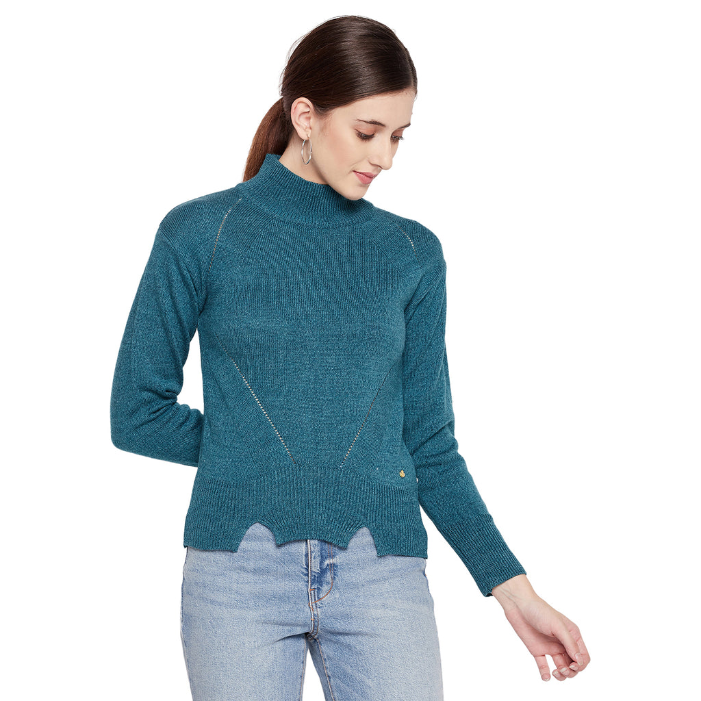 Duke Stardust Women Full Sleeve Sweater (SDS915)