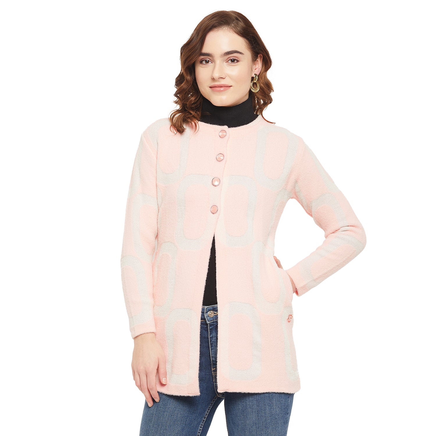Duke Urban Women Self Design Cardigan (SDS1109)