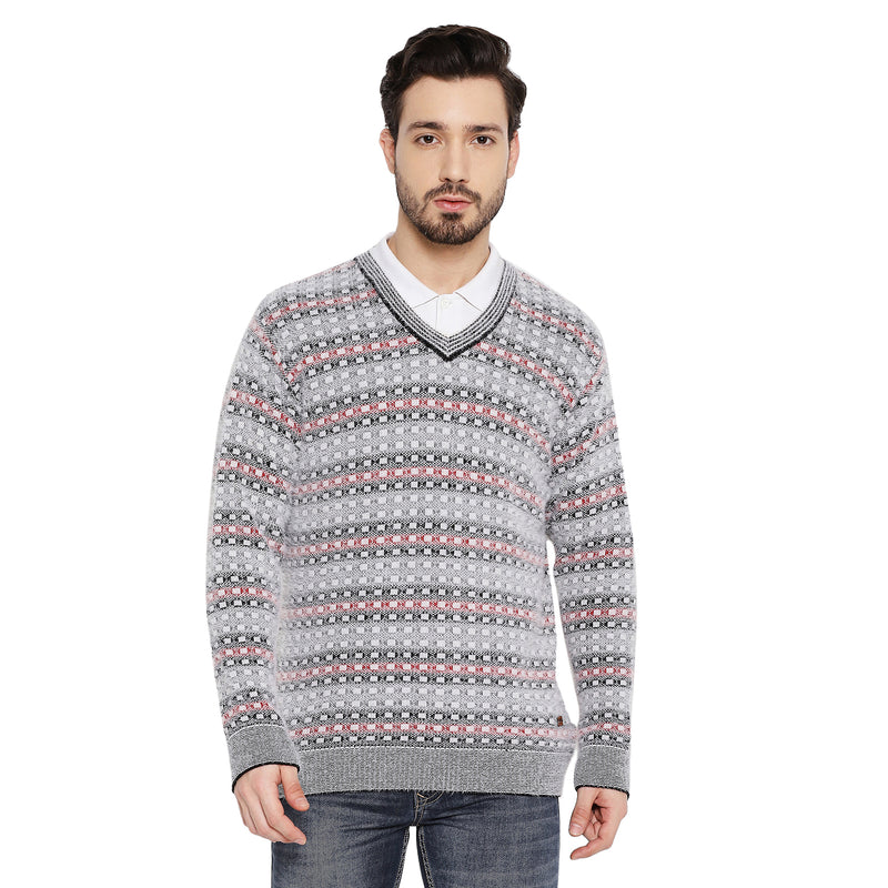 Duke Urban Men Full Sleeve V Neck Sweater (SDS2064)