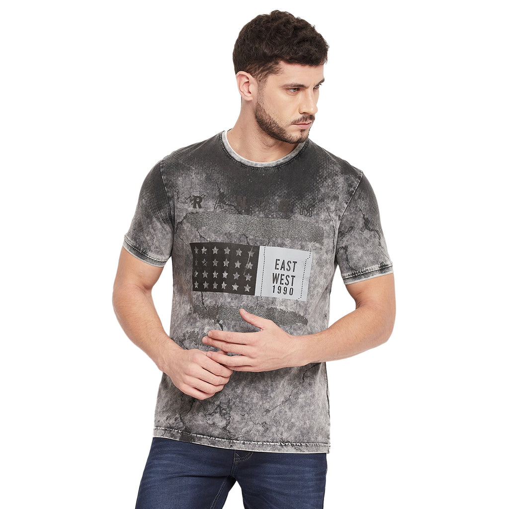 Duke Stardust Men Half Sleeve Cotton T-shirt (LF4957)