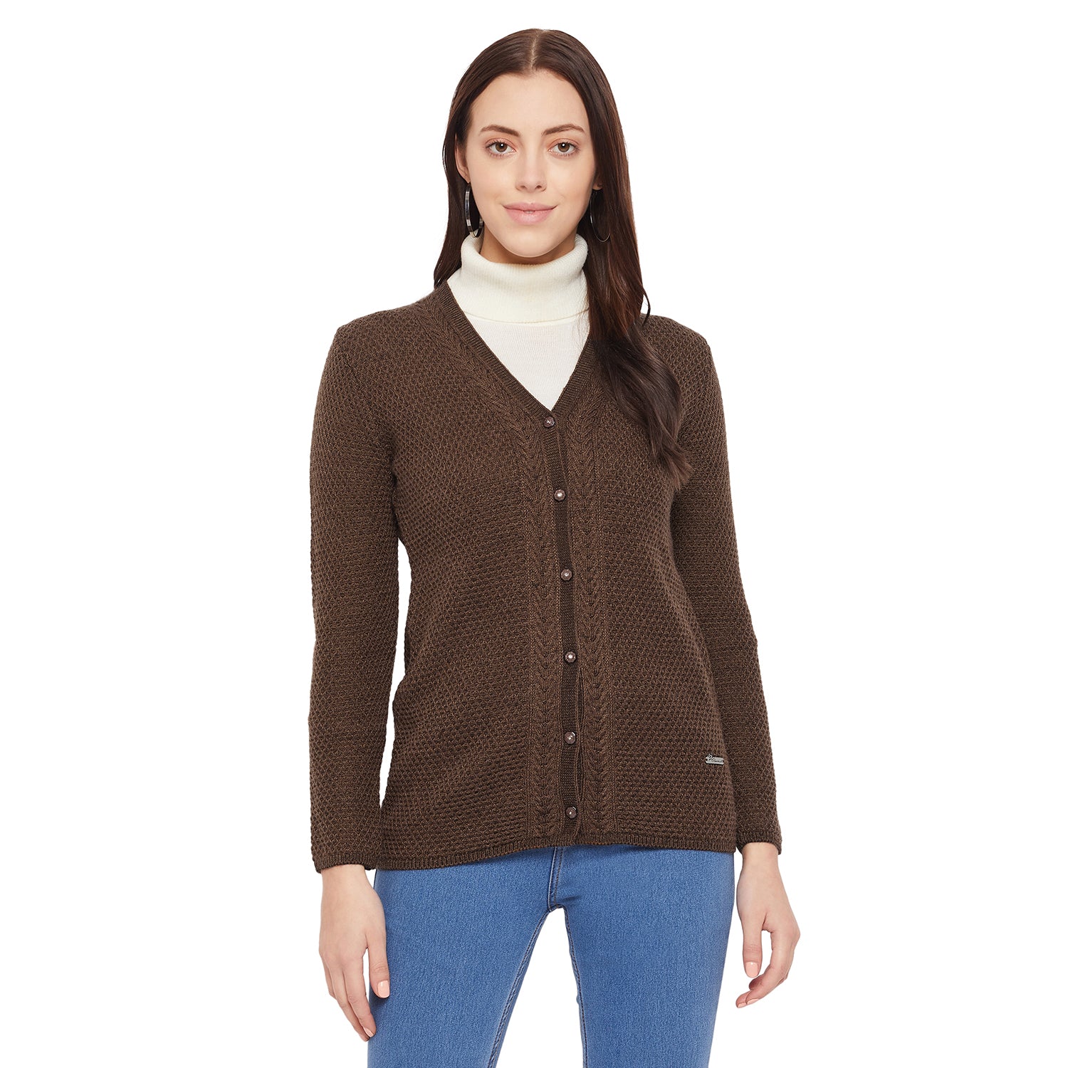 Duke Stardust Women Full Sleeve Cardigan (SDS9595)