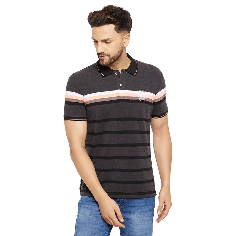 Duke Urban Men Half Sleeve Cotton T-shirt (LF5422)