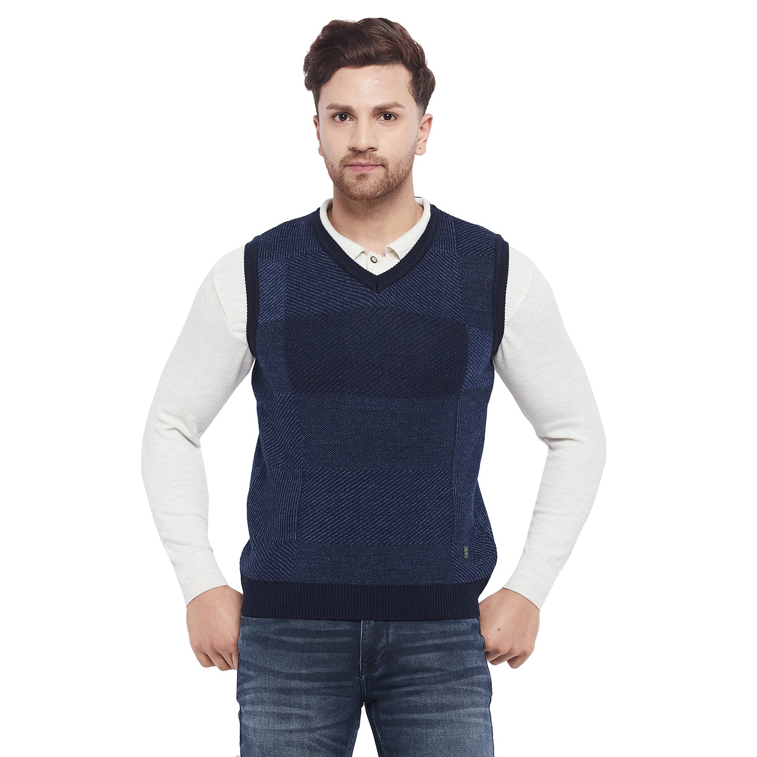 Duke Stardust Men Sleeveless Sweater (SDS719)