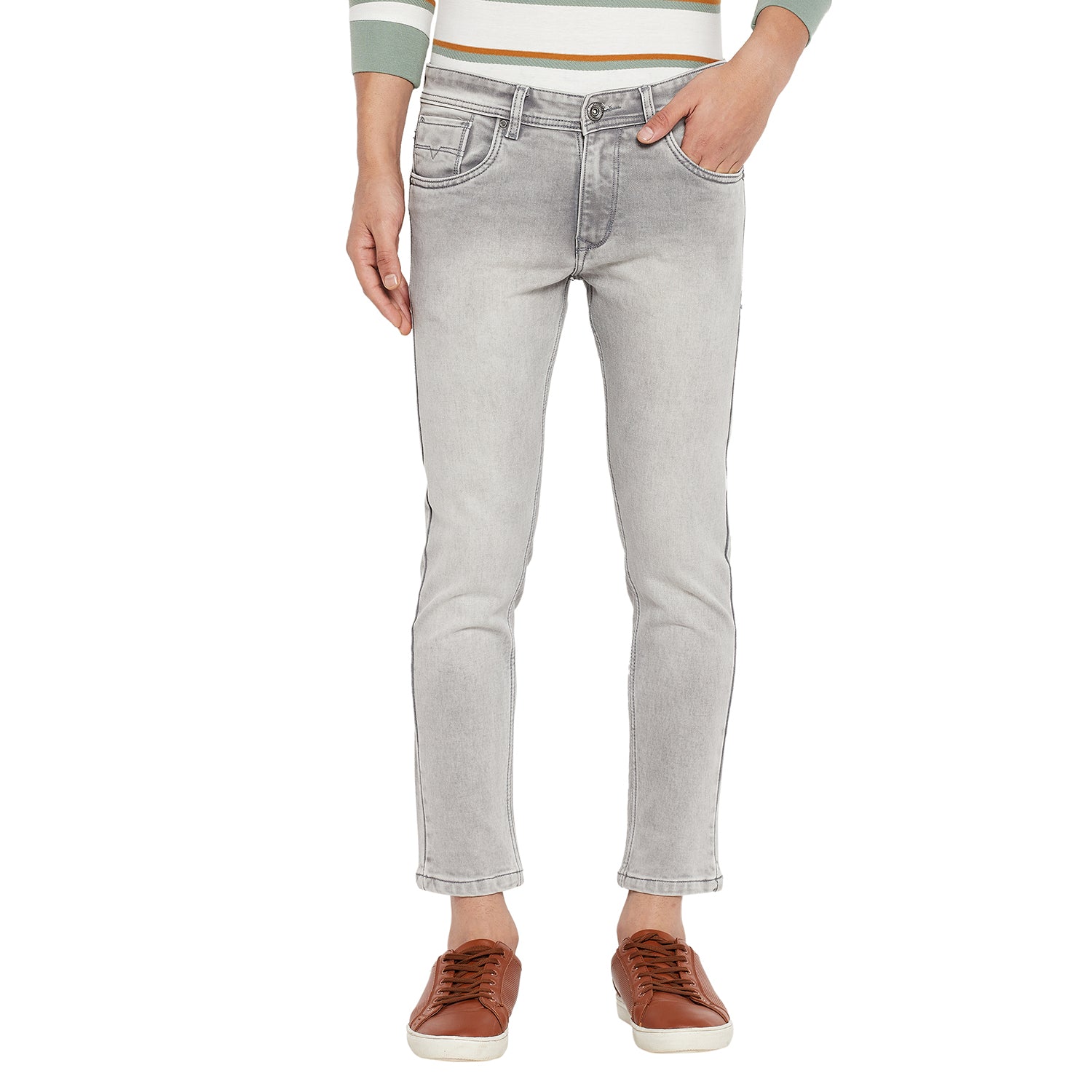 Duke Stardust Men Stretchable Slim Fit Jeans (SDD5318)