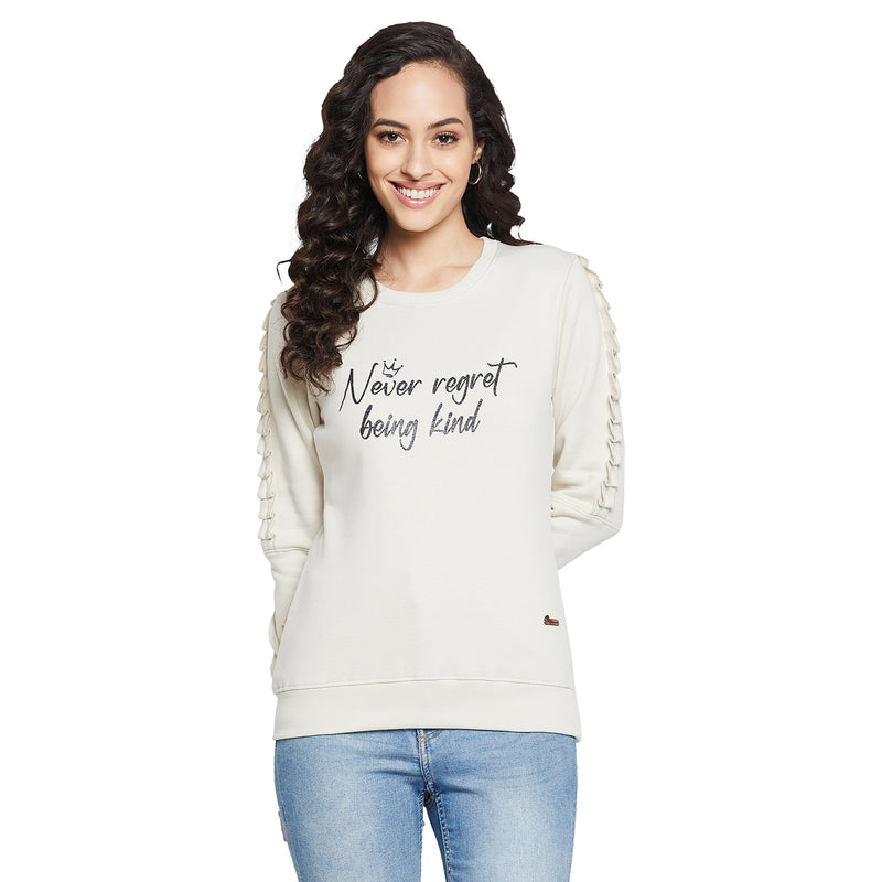 Duke Urban Women Full Sleeve Round Neck Sweatshirt (LFX833)