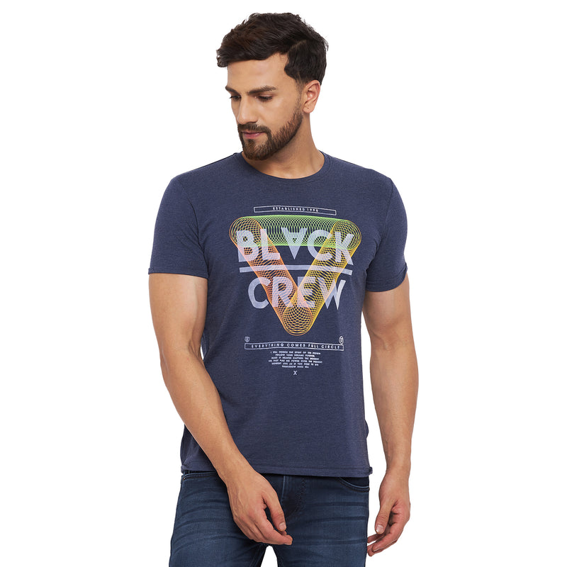 Duke Stardust Men Half Sleeve Cotton T-shirt (LF4966)