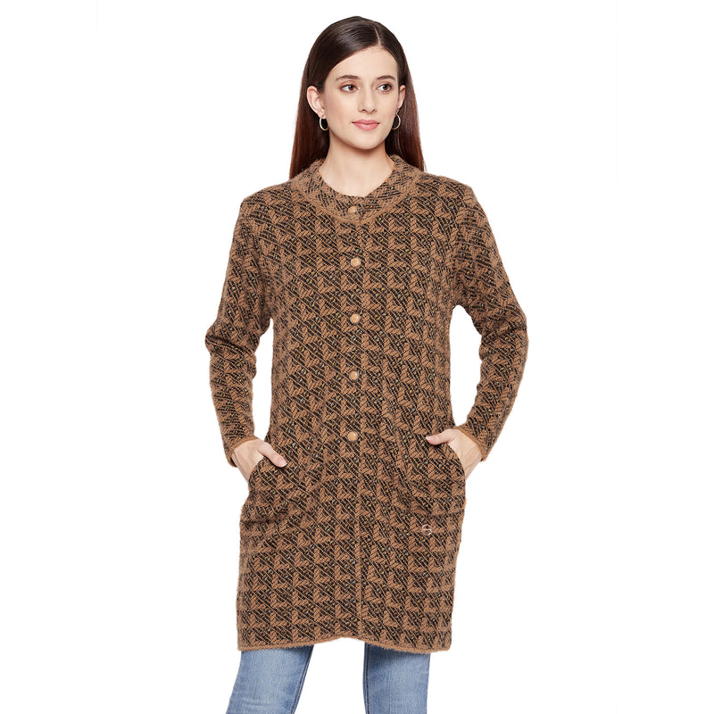 Duke Urban Women Full Sleeve Long Cardigan (SDS1091)