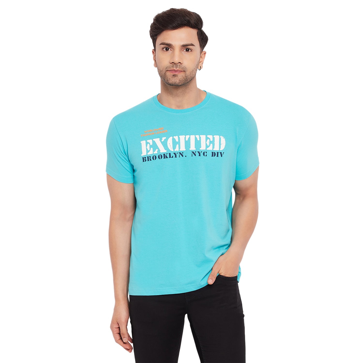 Duke Stardust Men Half Sleeve Cotton Tshirt (1025)