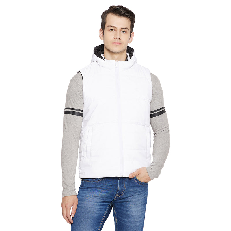 Duke Urban Men Sleeveless Reversible Jacket (SDZ908)