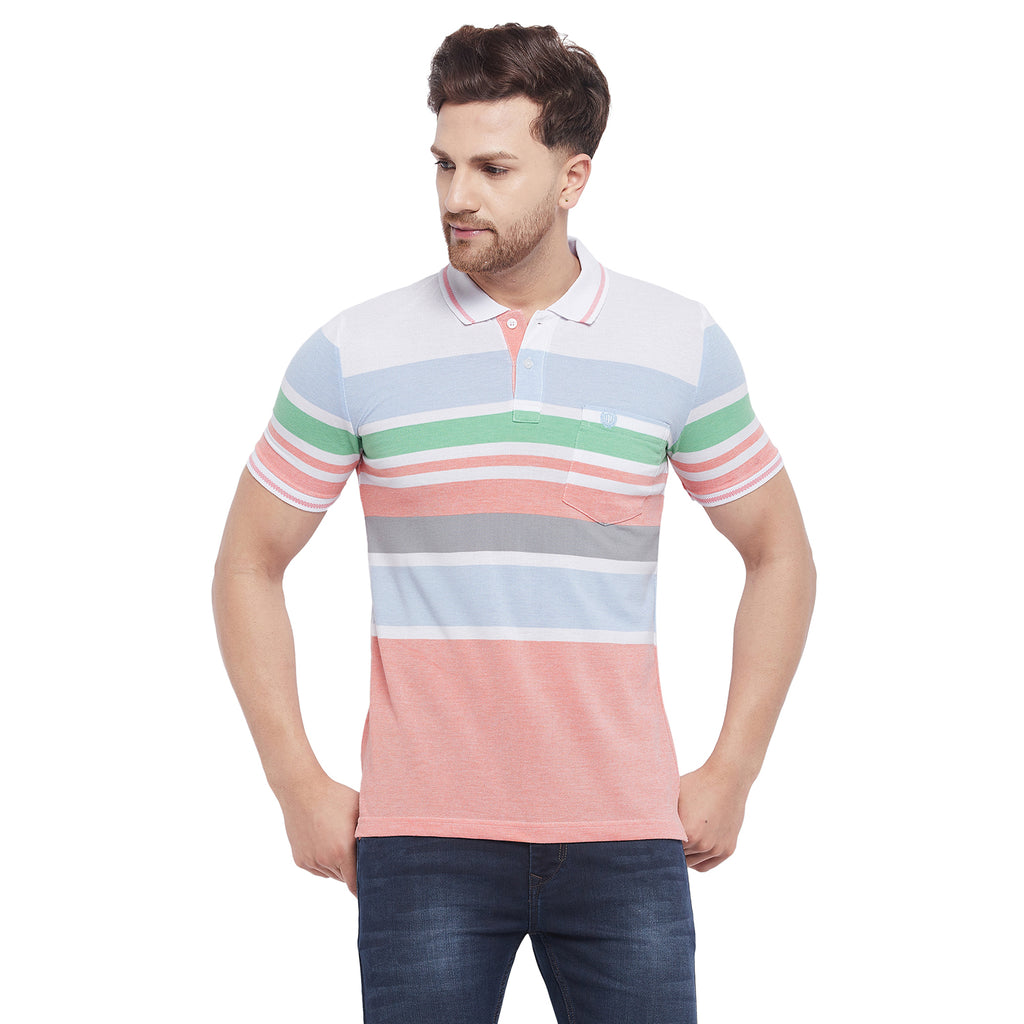 Duke Stardust Men Half Sleeve Cotton T-Shirt (LF5126)