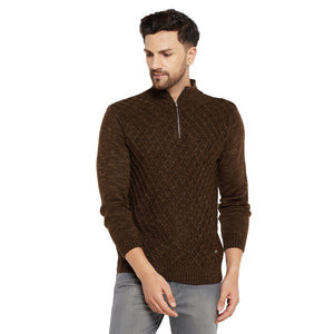 Duke Stardust Men Full Sleeve Half Zip Sweater (SDS2080)