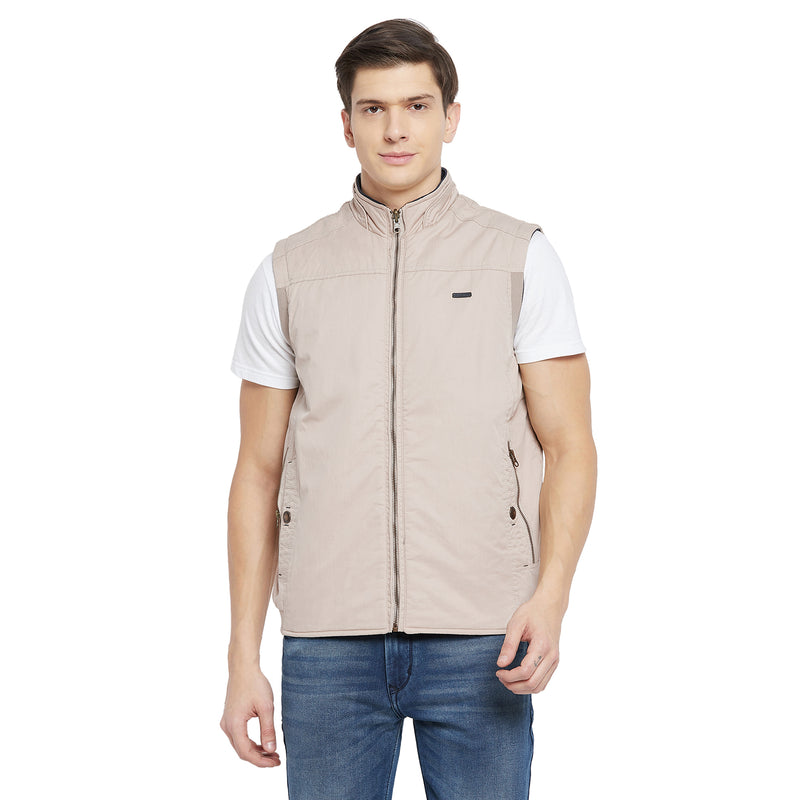 Duke Urban Men Sleeveless Reversible Jacket (SDZ912)