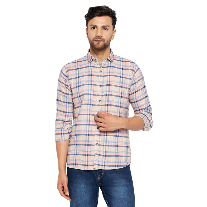 Duke Urban Men Full Sleeve Cotton Shirt (SDO8CKOI)