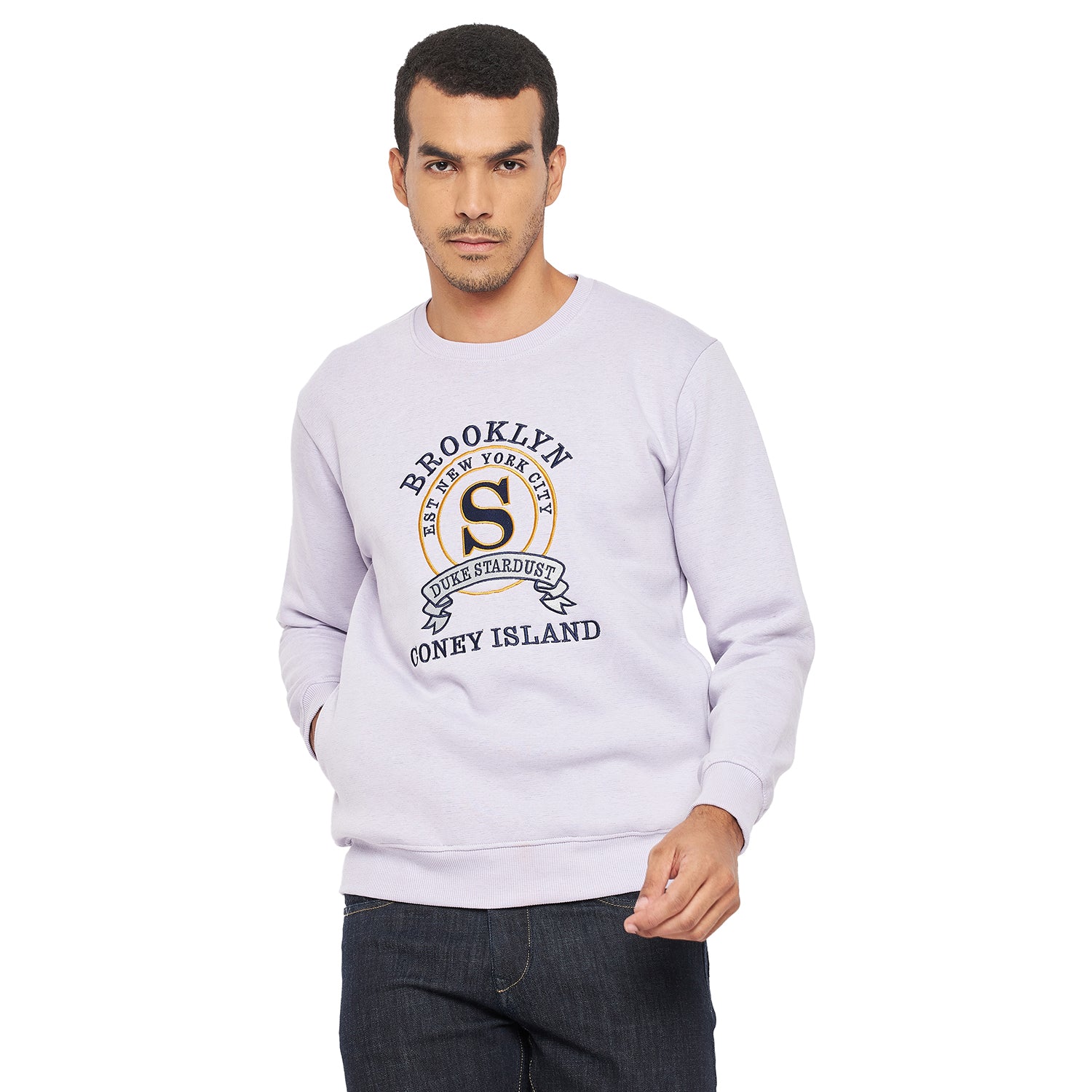 Duke Urban Men Printed Sweatshirt (LF6190)