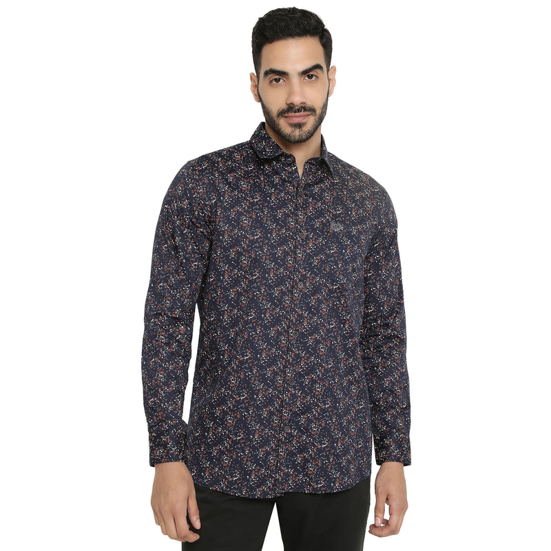 Duke Urban Men Full Sleeve Cotton Shirt (SDO6PRTG)