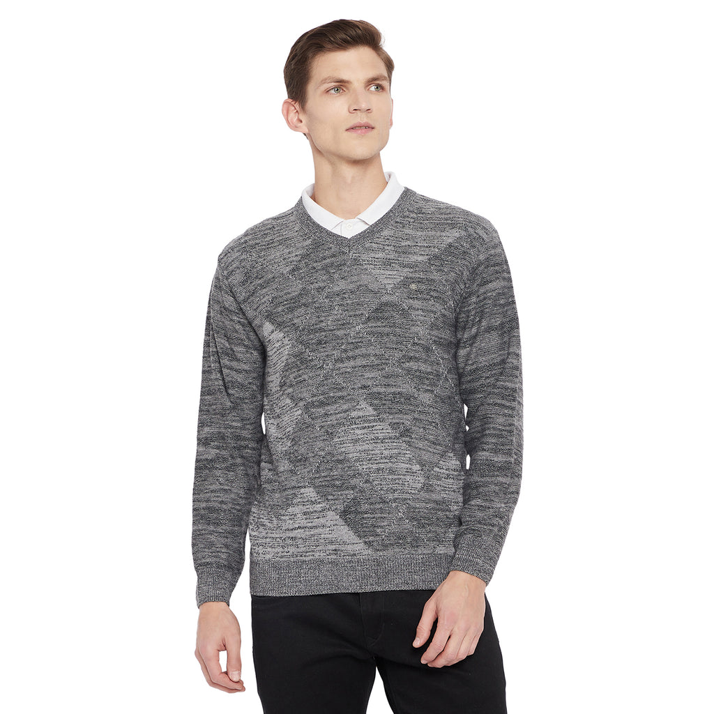 Duke Urban Men Full Sleeve V Neck Sweater (SDS581)