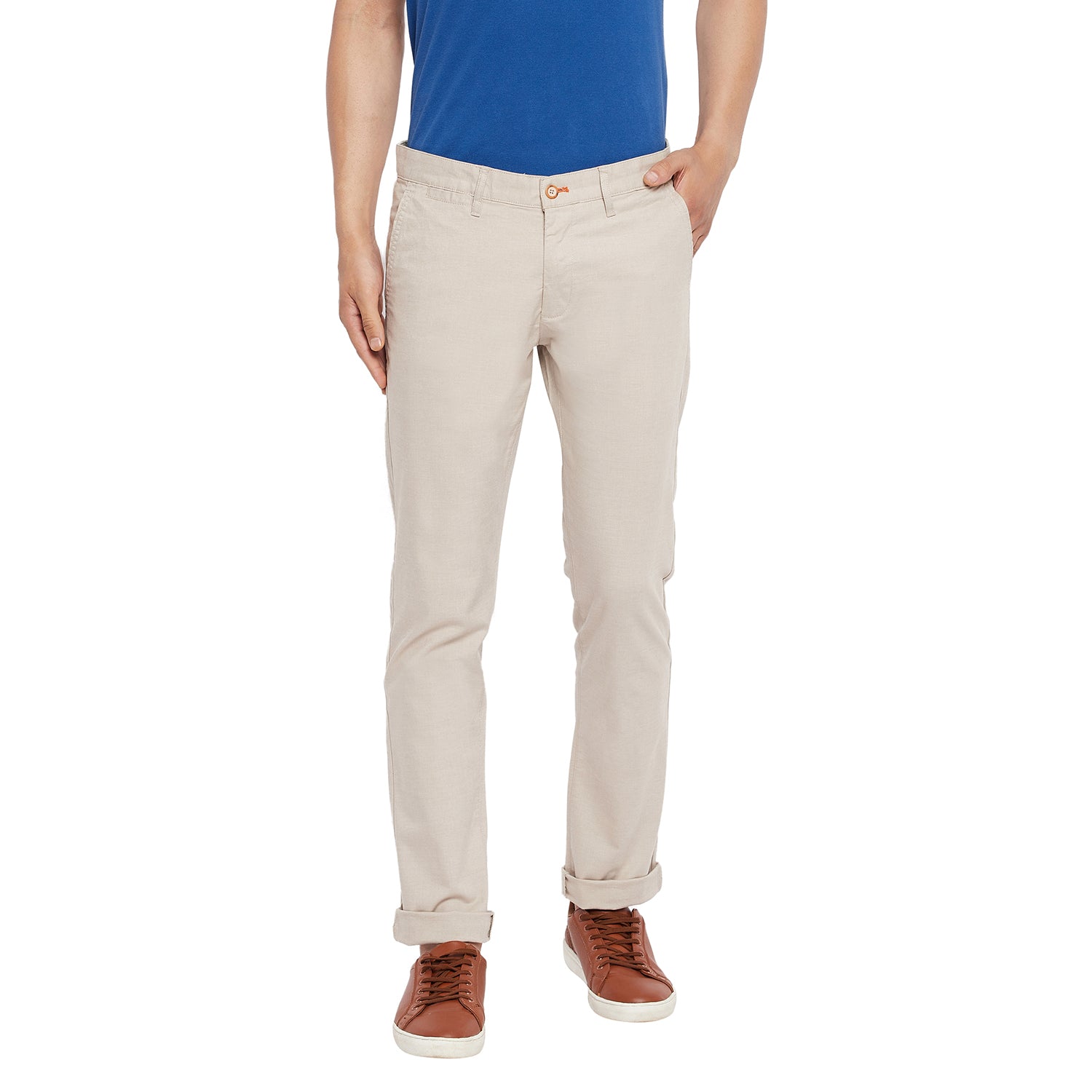 Duke Urban Men Slim Fit Trousers (SDT4537)
