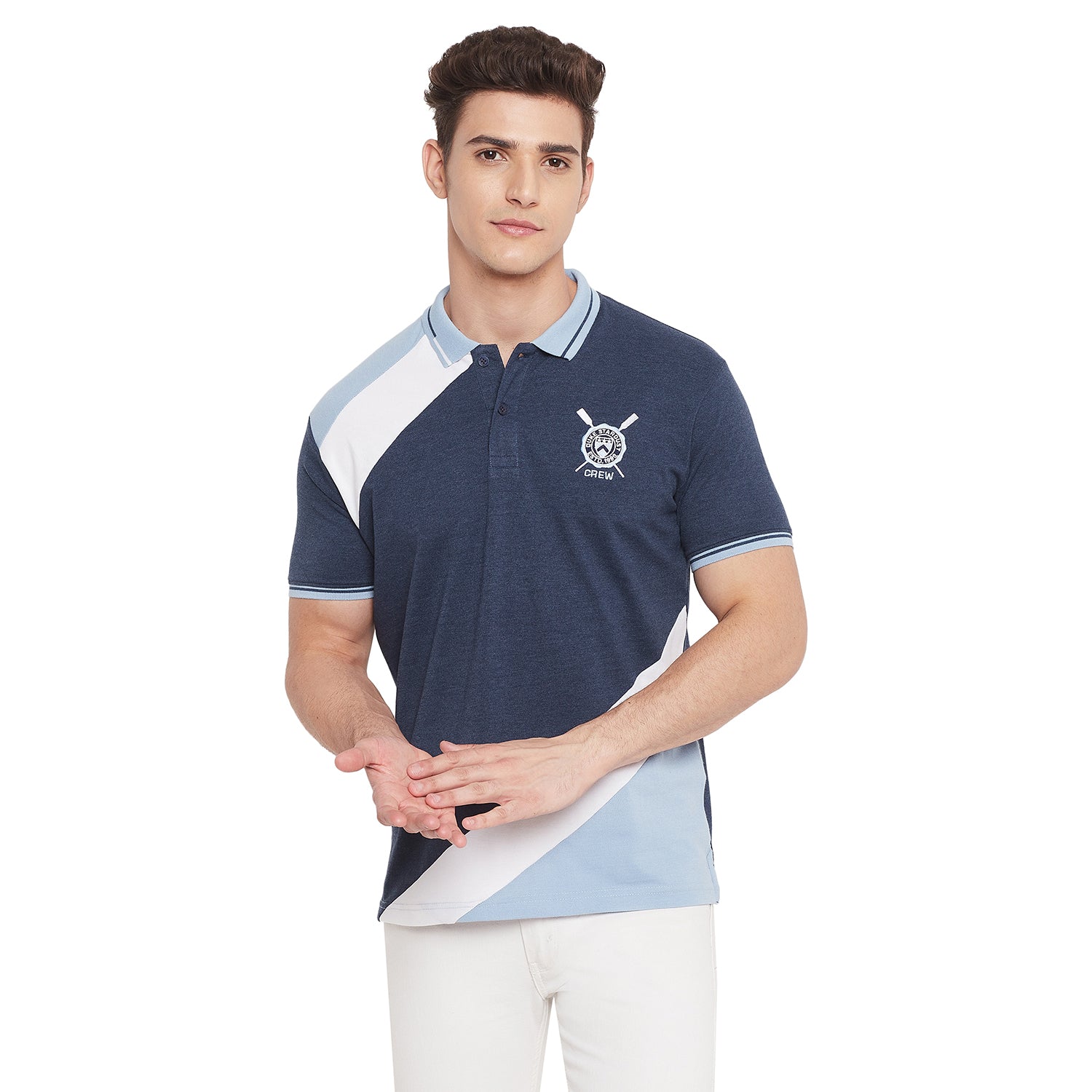 Duke Stardust Men Half Sleeve Cotton T-shirt (LF5267)
