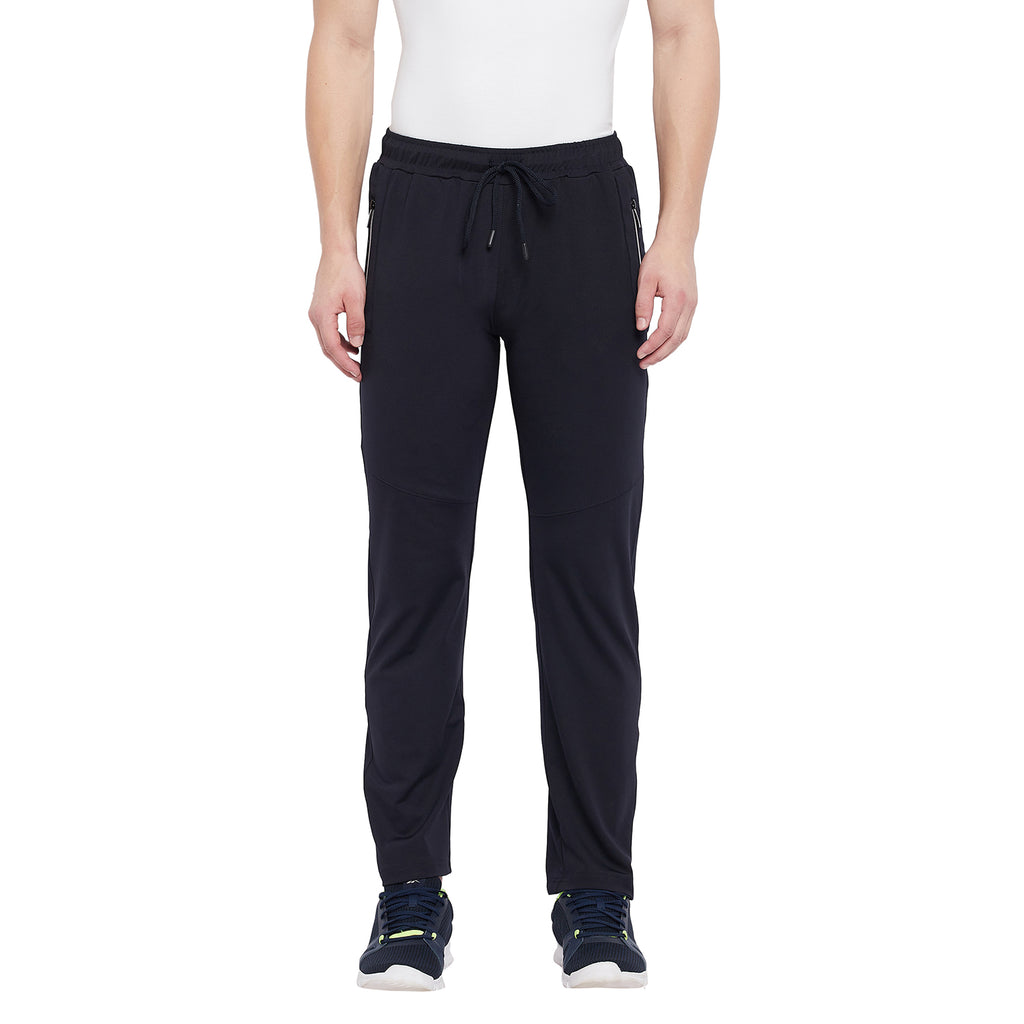 Trackpants: Shop Online Men Red::Black Cotton Trackpants | Cliths