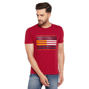 Duke Stardust Men Half Sleeve Cotton T-shirt (LF5432)