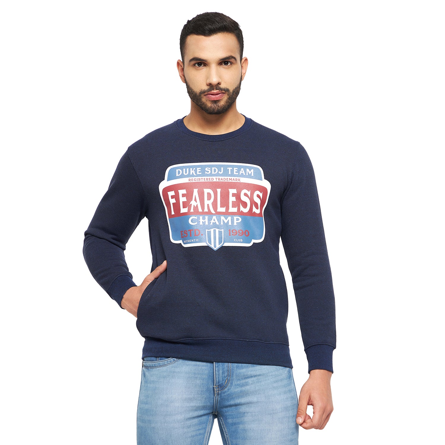 Duke Urban Men Round Neck Sweatshirt (LF6219)