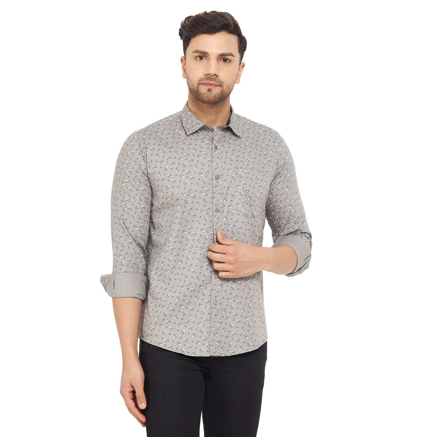 Duke Urban Men Full Sleeve Cotton Shirt (SDO7PRDK)