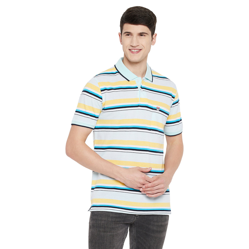 Duke Stardust Men Half Sleeve Cotton T-Shirt (LF5358)