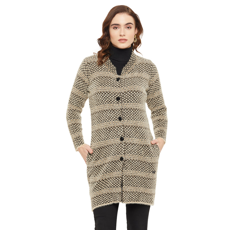 Duke Urban Women Self Design Cardigan (SDS1095)