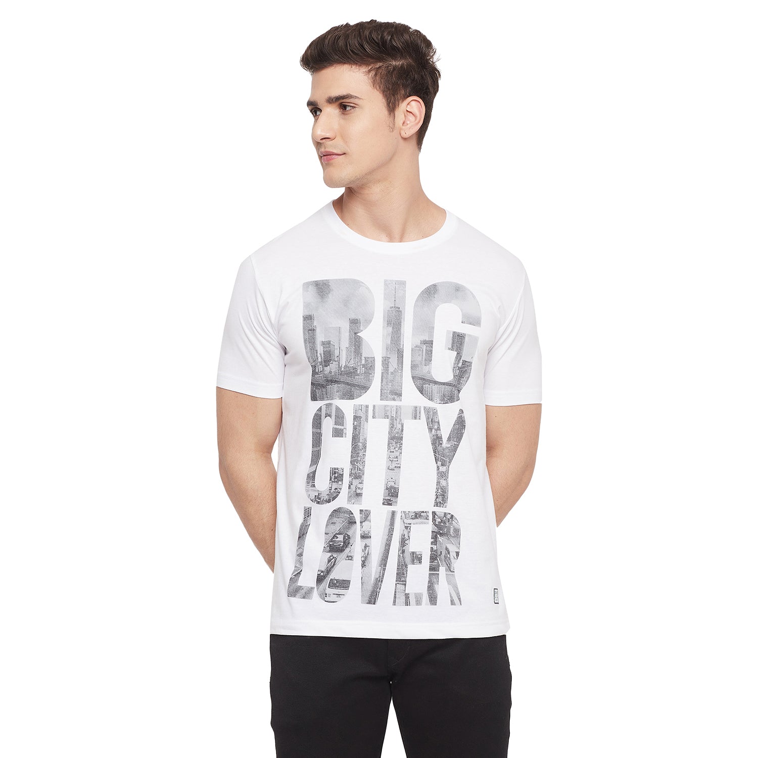 Duke Urban Men Half Sleeve Cotton T-shirt (LF5255)