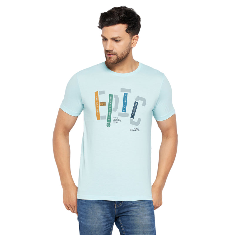 Duke Urban Men Half Sleeve Cotton T-shirt (LF5760)