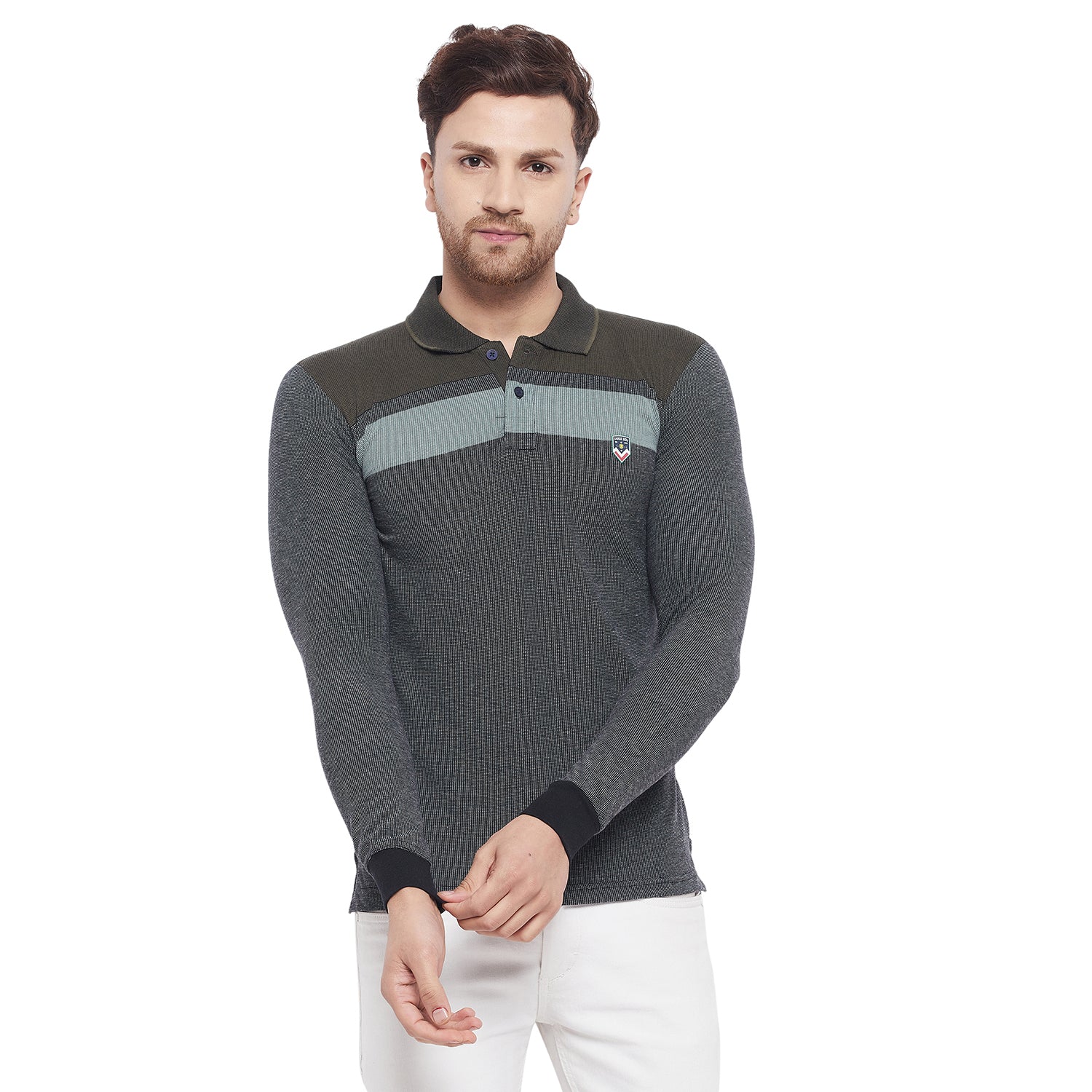 Duke Stardust Men Full Sleeve Cotton T-Shirt (LF3925)
