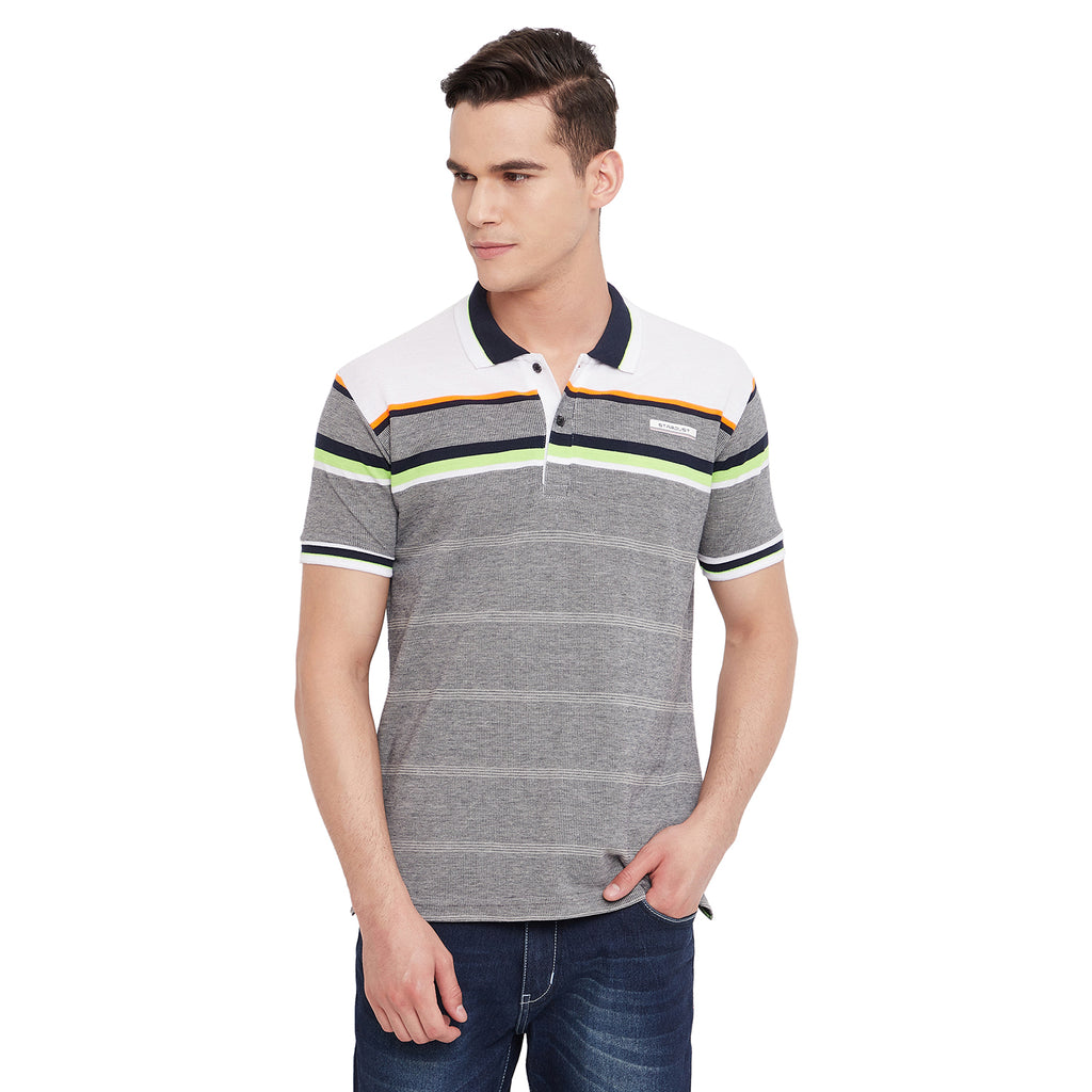 Duke Stardust Men Half Sleeve Cotton T-Shirt (LF5392)